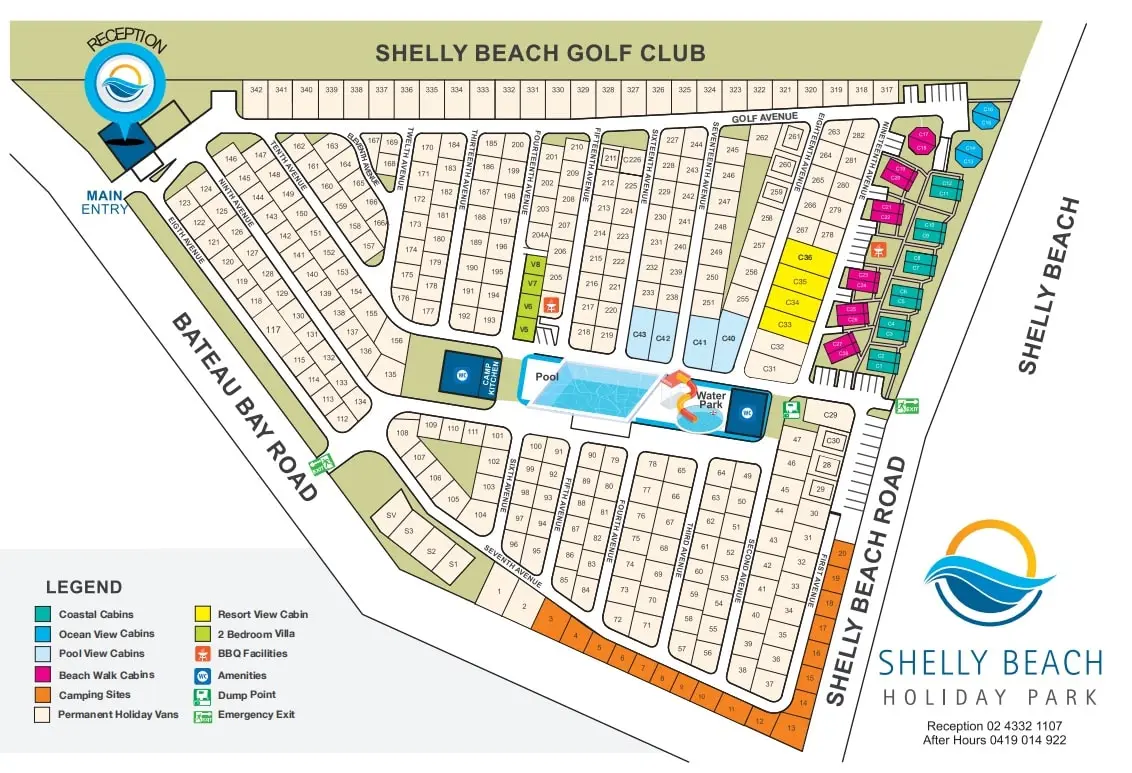 Shelly Beach Caravan Park Holiday Park Accommodation